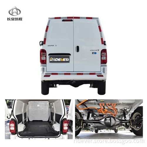 Ridever Good Prices Kaicheng Changan Star 9EV Mini Van 245 Km 260 Km 55kw 60kw Truck Passenger Car Chinese Electric Vehicle Used Cars with Car Roof Racks